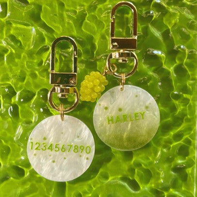 PippinTG Custom Dog Tags - Succulent Muscat